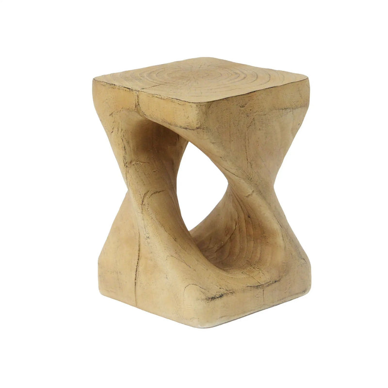 Twist Shape Side Table by HouseOfZazla