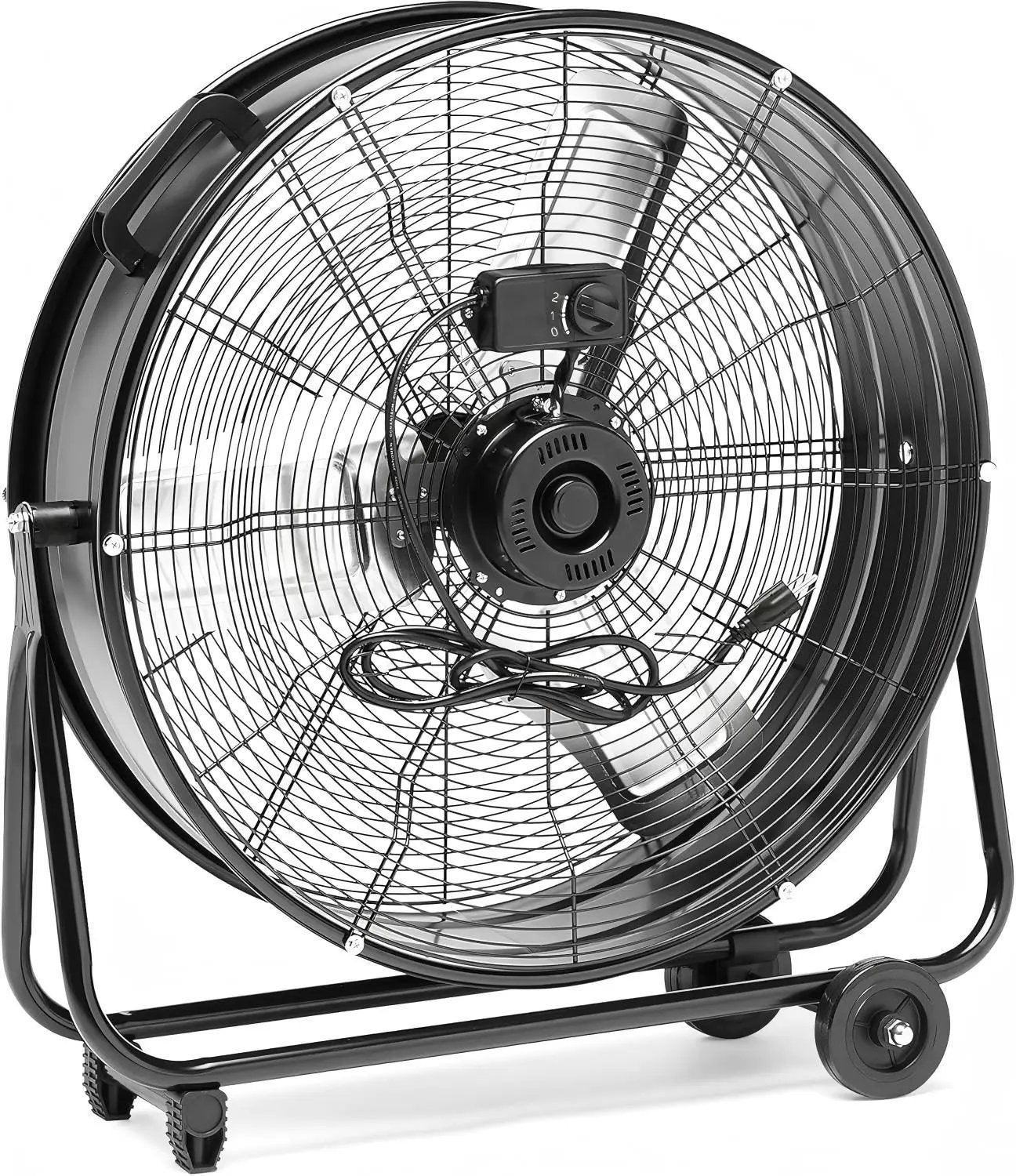 24 Inch Heavy Duty Metal Industrial Drum Fan by HouseOfZazla