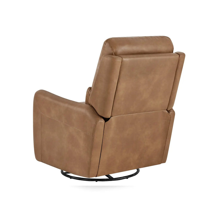 Dublin 30" Swivel Power Recliner Arm Chair Saddle by HouseOfZazla