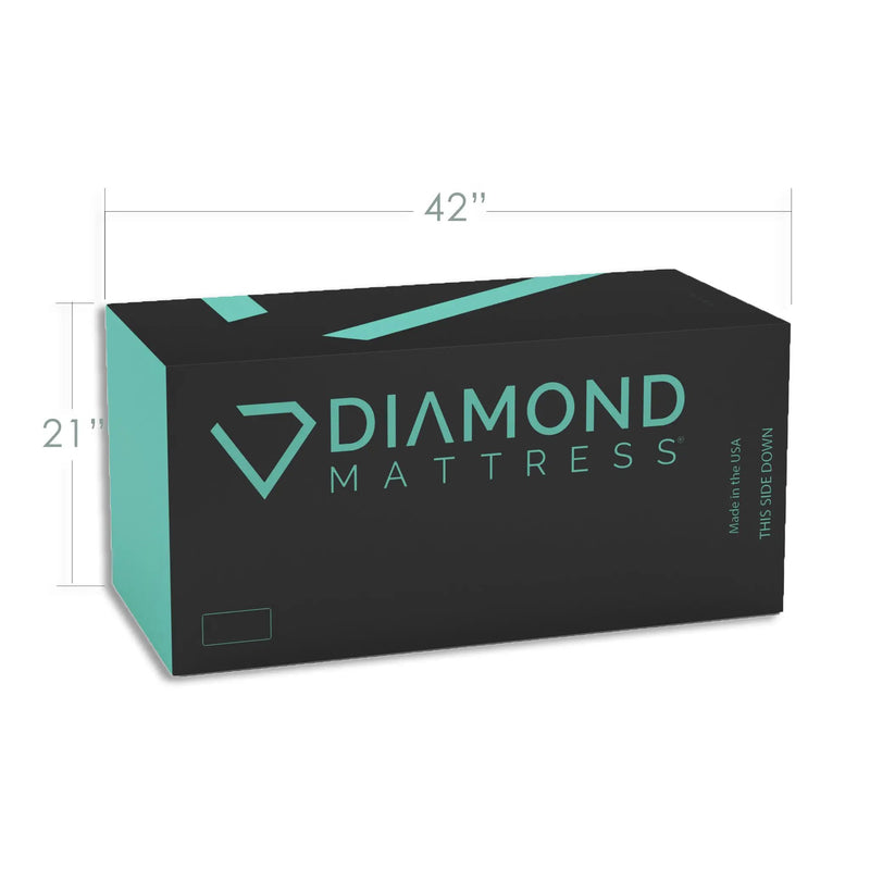 Diamond Matrix Copper Cooling Hybrid King Mattress by HouseOfZazla
