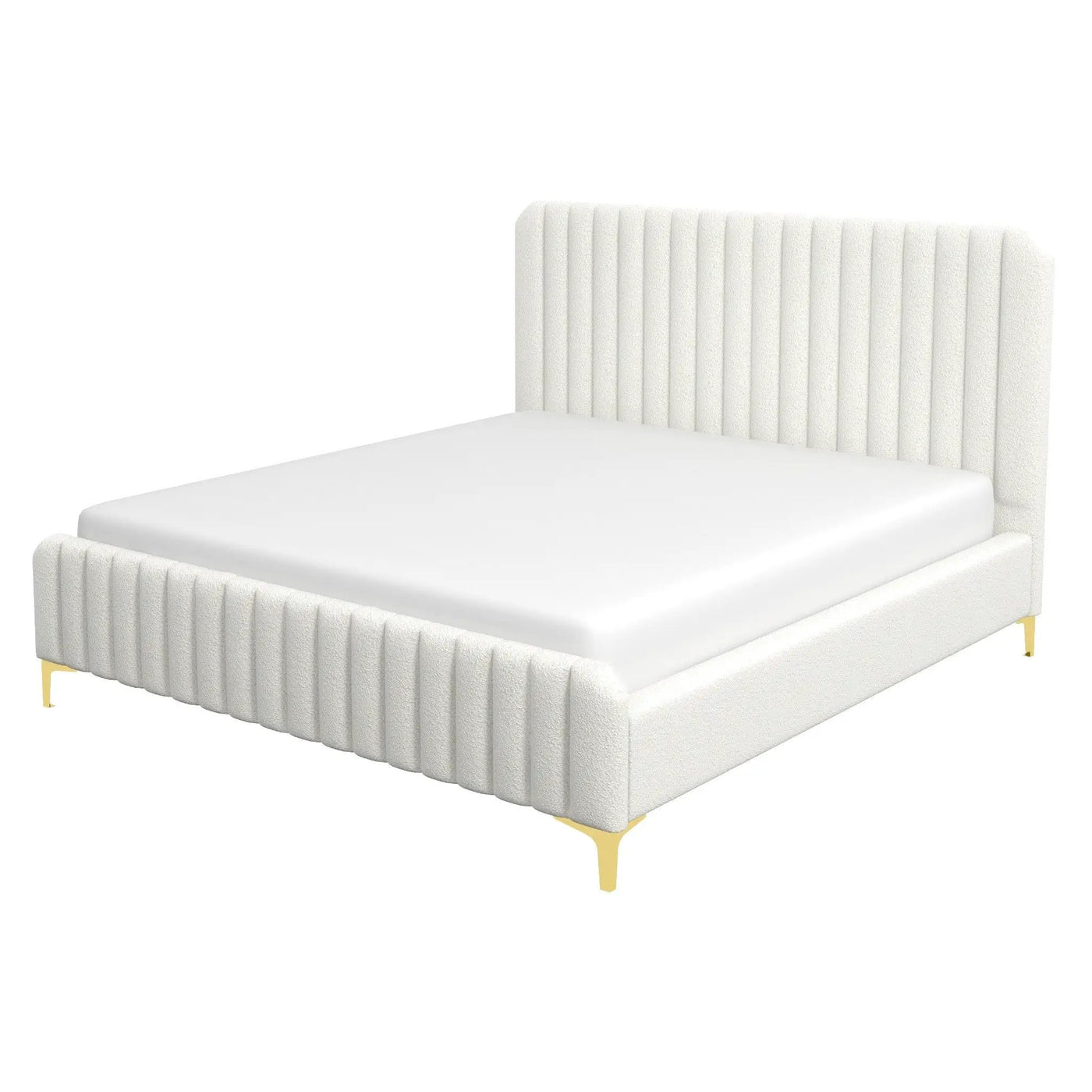 Valery - Upholstered Platform Bed by HouseOfZazla