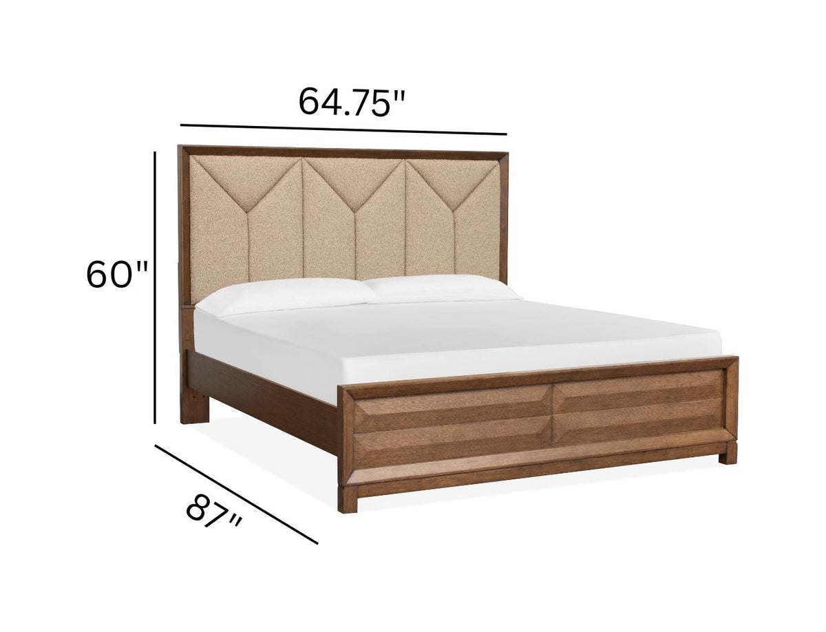 Callisto - Upholstered Panel Bed, photo 4 of 6