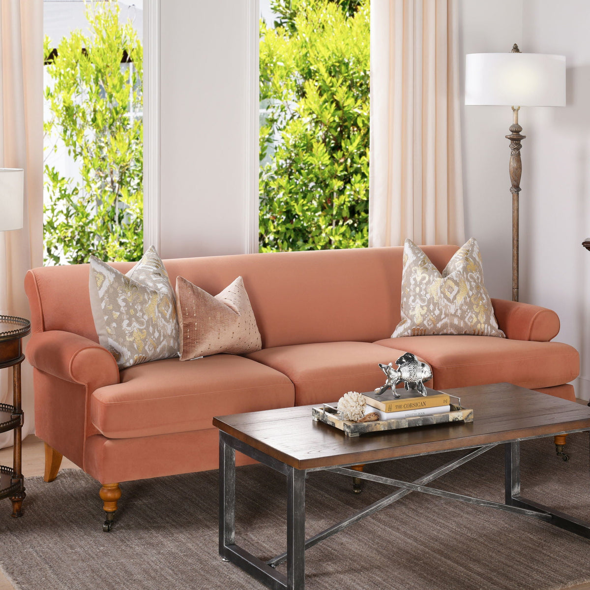 Three Cushion Tightback Lawson Sofa with Removable Cushions - Multiple Colors, photo 4 of 40