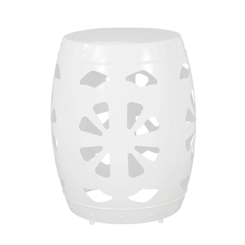 Large Metal End Table by HouseOfZazla