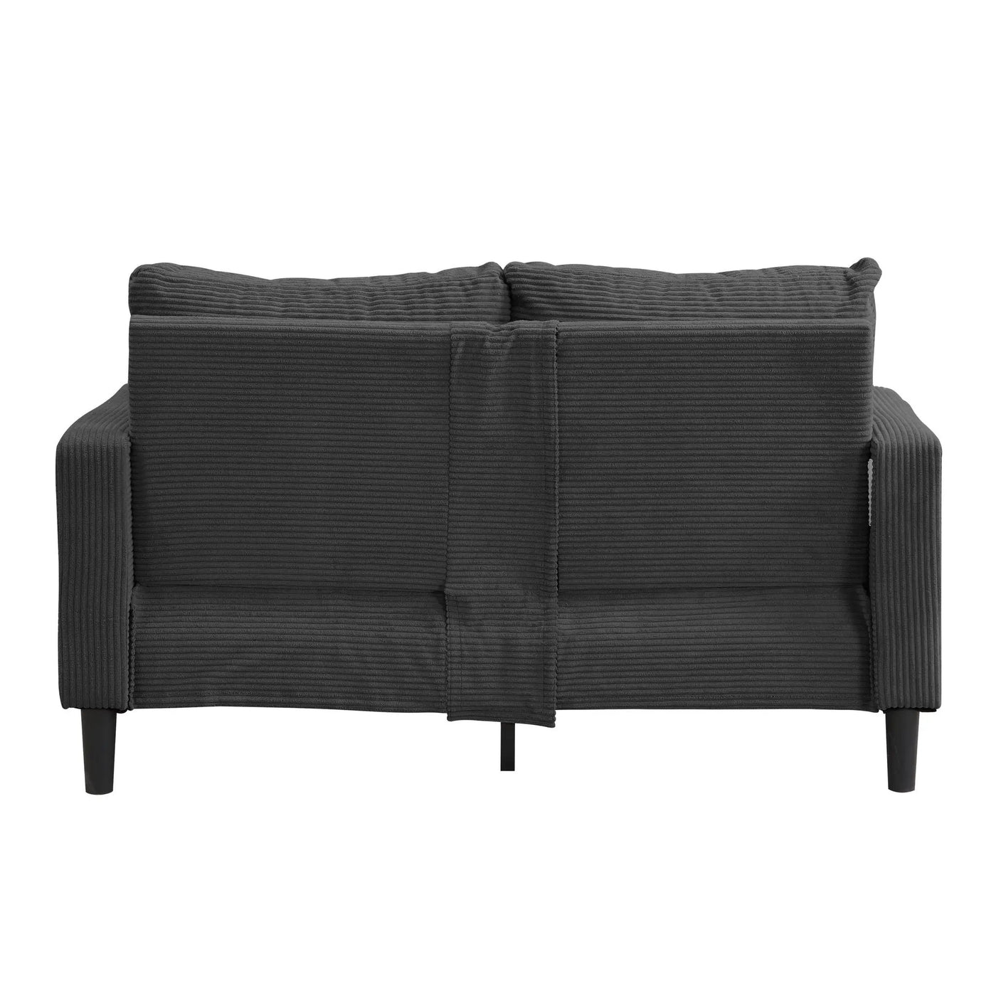 Modern Upholstered Loveseat Sofa, High Resilience by HouseOfZazla