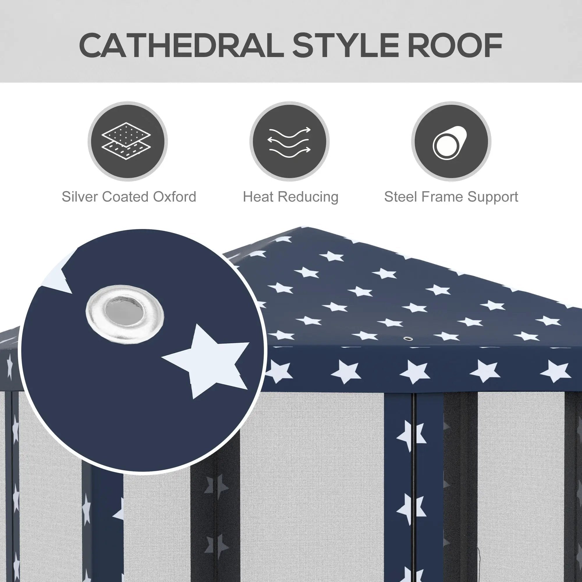 Outsunny 10' x 10' Pop Up Canopy Tent with Netting by HouseOfZazla