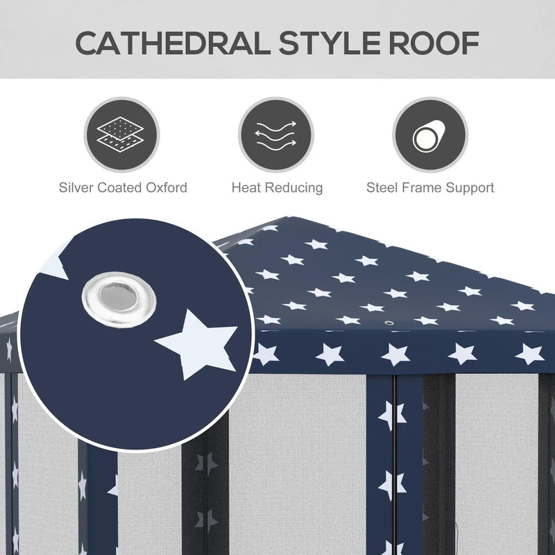 Outsunny 10' x 10' Pop Up Canopy Tent with Netting by HouseOfZazla