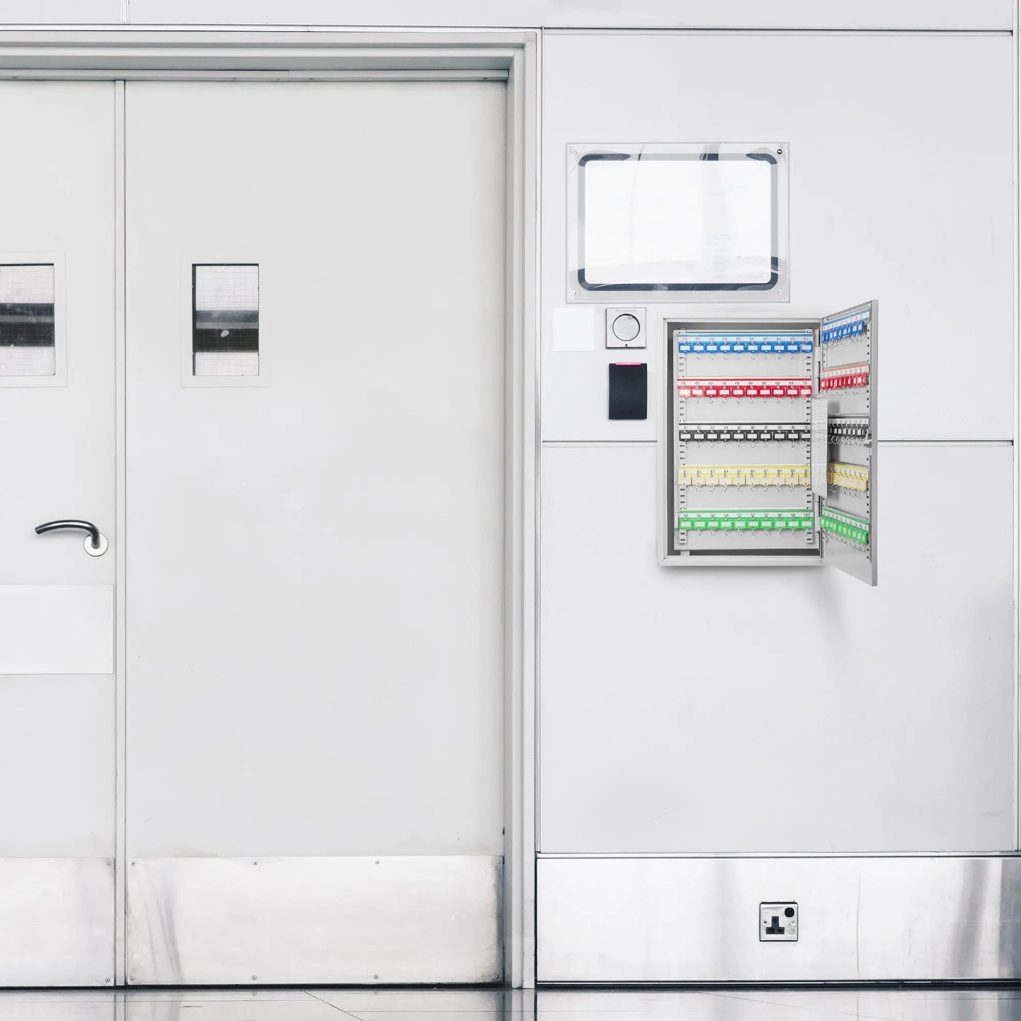 Adjustable Key Cabinet With Lock by Unique Piece Furniture