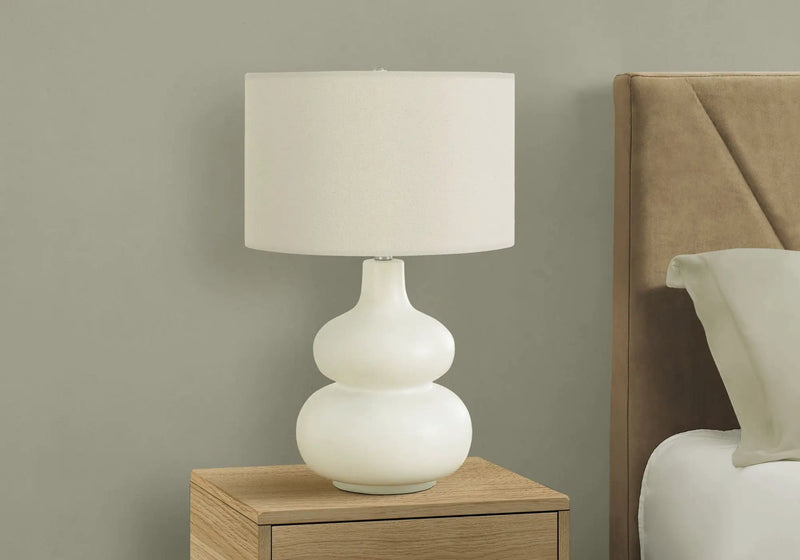Lighting, Table Lamp, Contemporary - Cream by Unique Piece Furniture