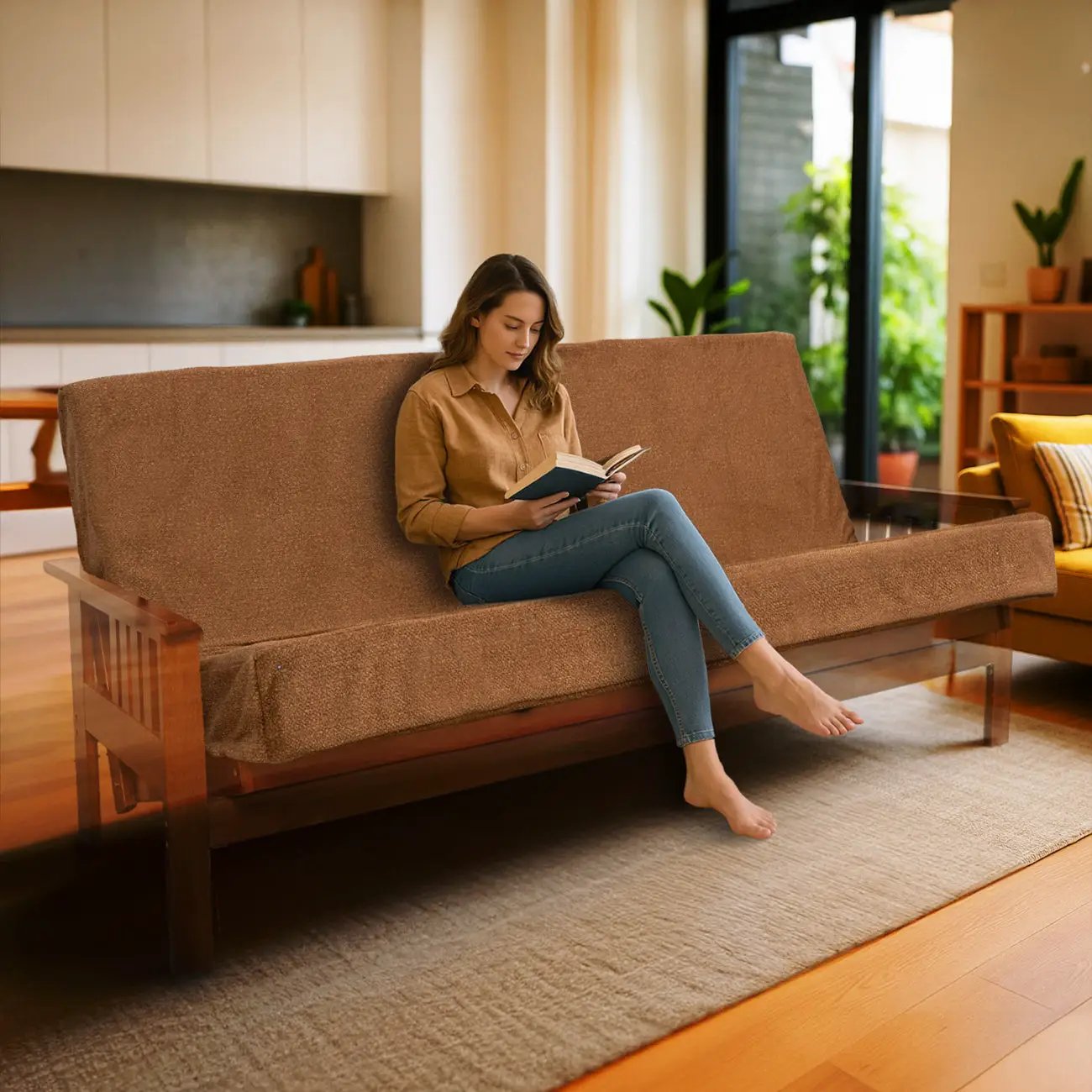 Memory Foam Infused Futon Mattress Full Size by HouseOfZazla
