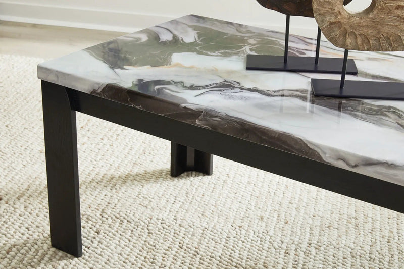 Jazmore - Occasional Table Set (Set of 3) - Dark Brown by Unique Piece Furniture