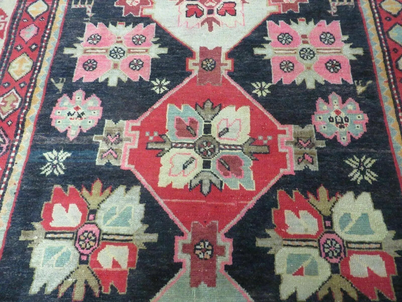 5' X 9' Antique Karabagh Caucasian Rug Handmade Wool Carpet Organic Dyes Nice by Jewel Rugs