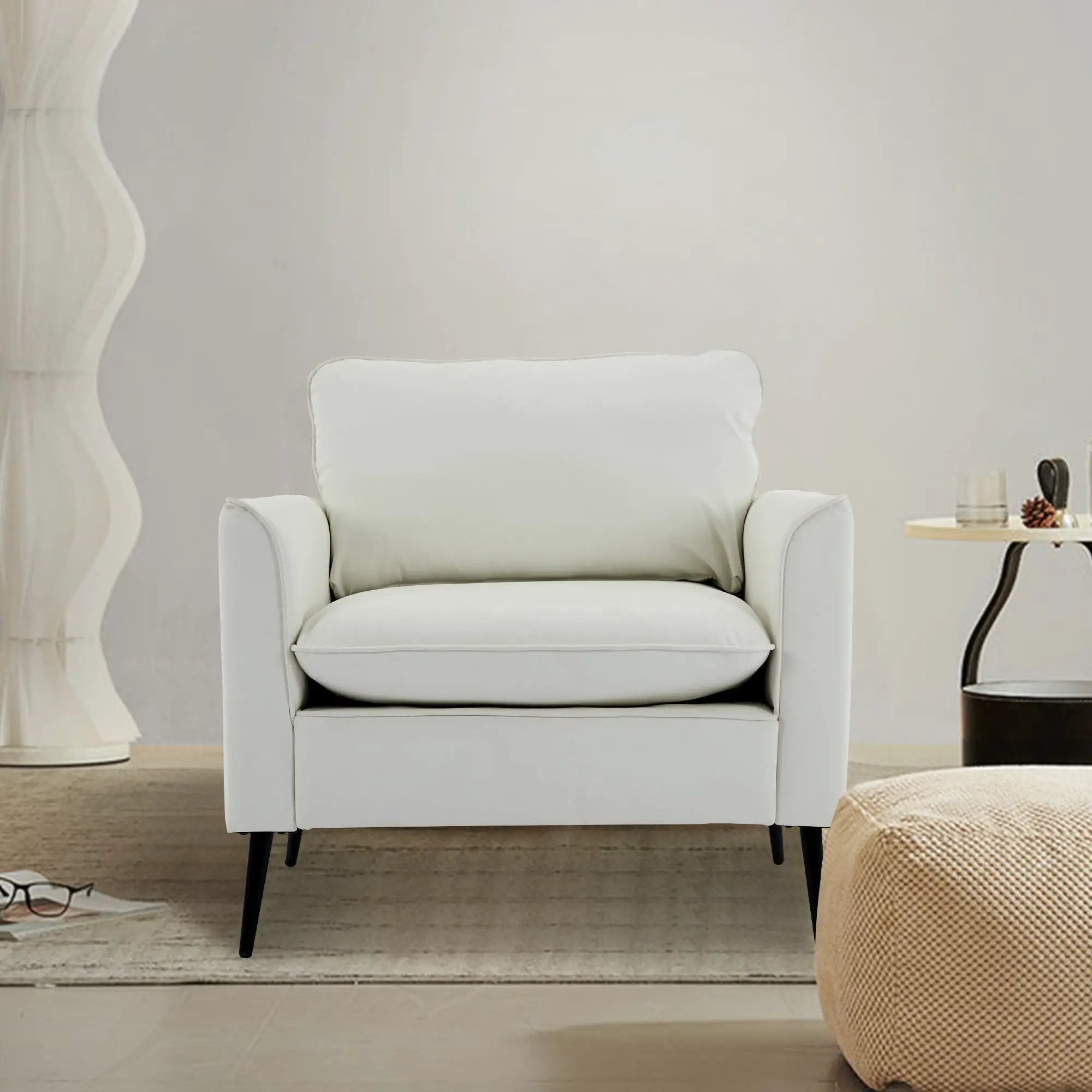 TS Cat Paw Leather Upholstered Sofa 2PC by HouseOfZazla