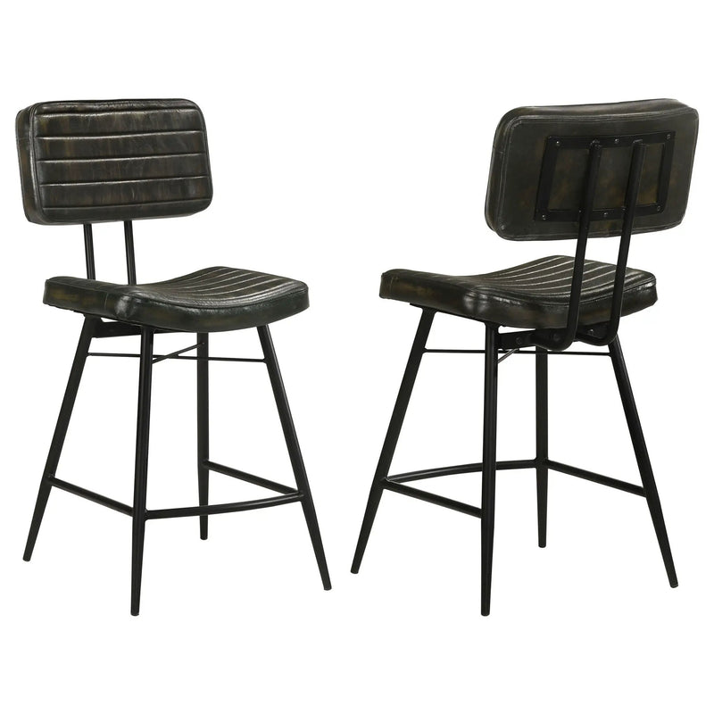 Senko - Upholstered Counter Chair (Set of 2) by HouseOfZazla