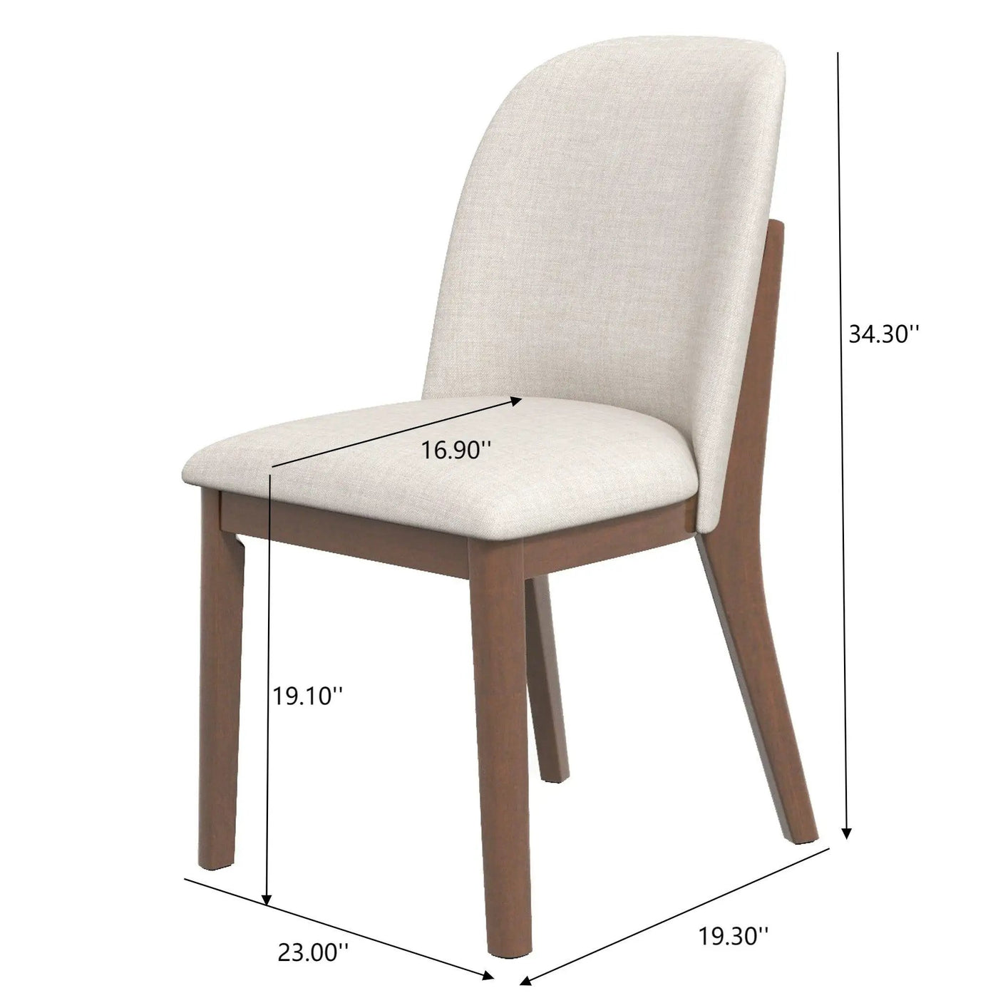 Kaitlyn - Comfort Dining Chair (Set of 2) by HouseOfZazla