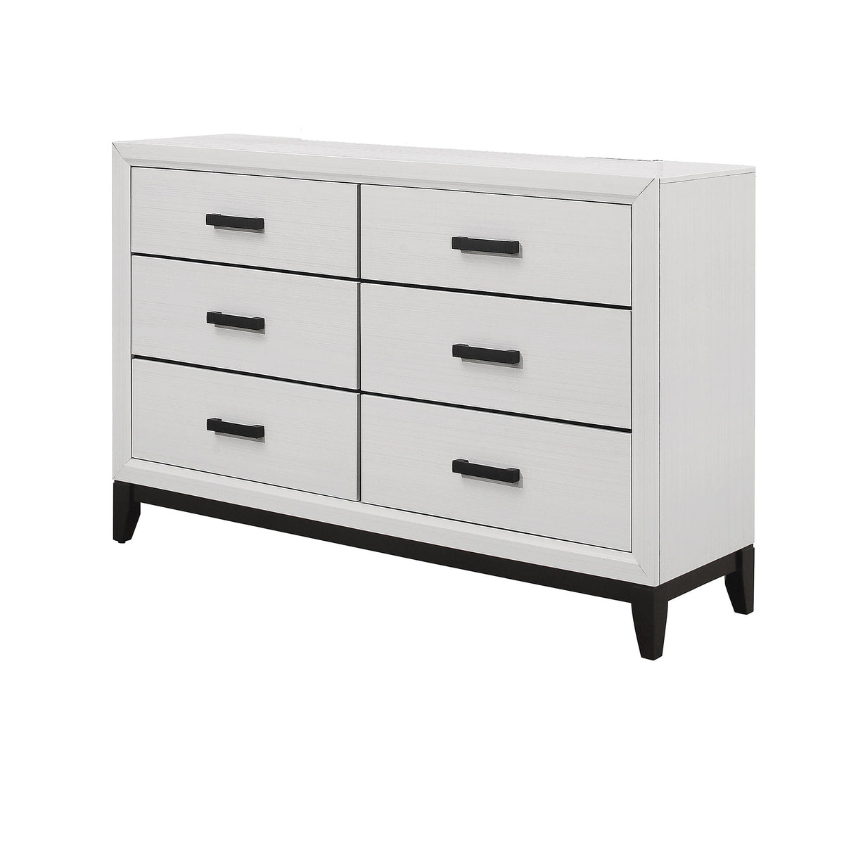 Mirage Dresser with Six Spacious Drawers - Dark Gray or White, photo 8 of 10