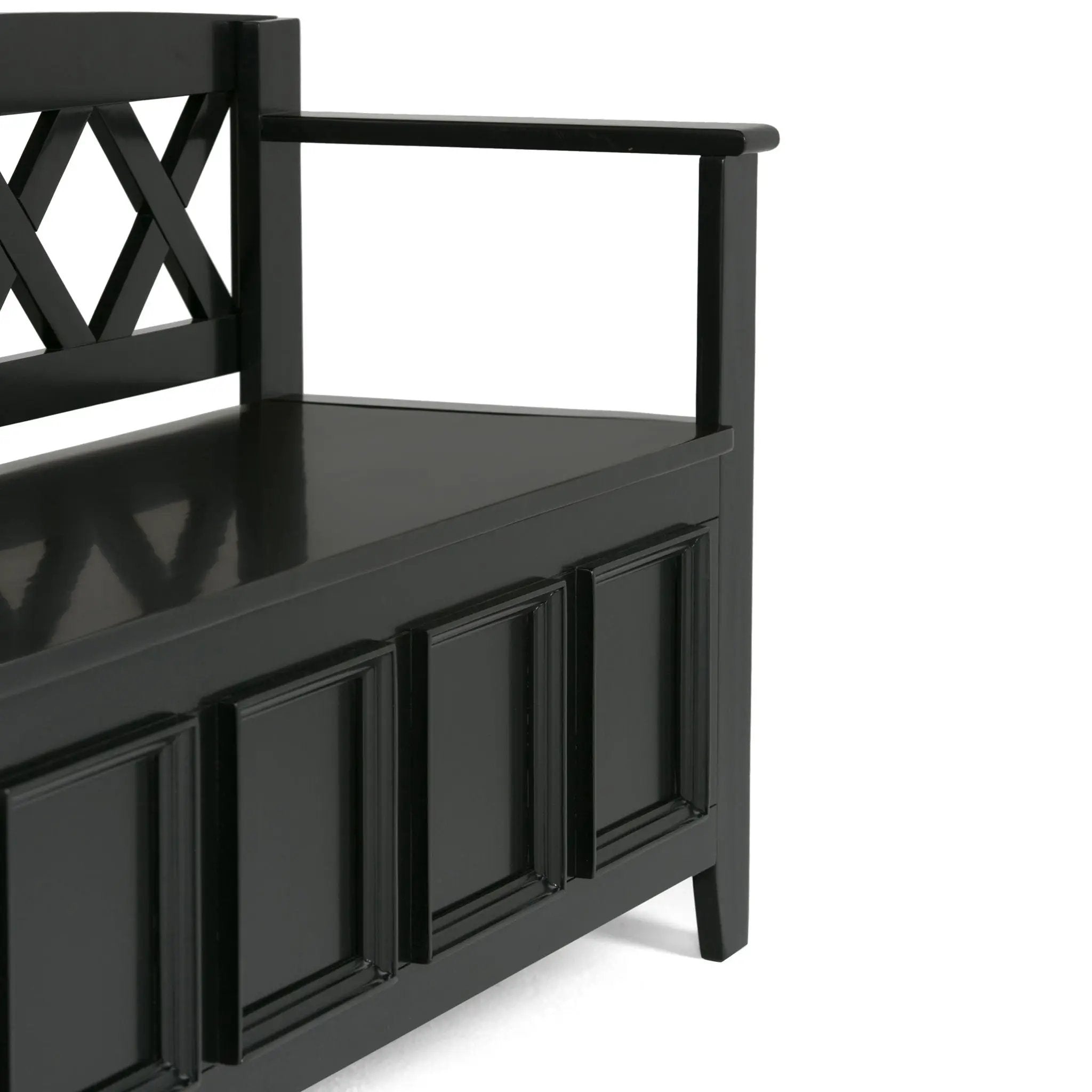 Amherst - Handcrafted Entryway Storage Bench by HouseOfZazla