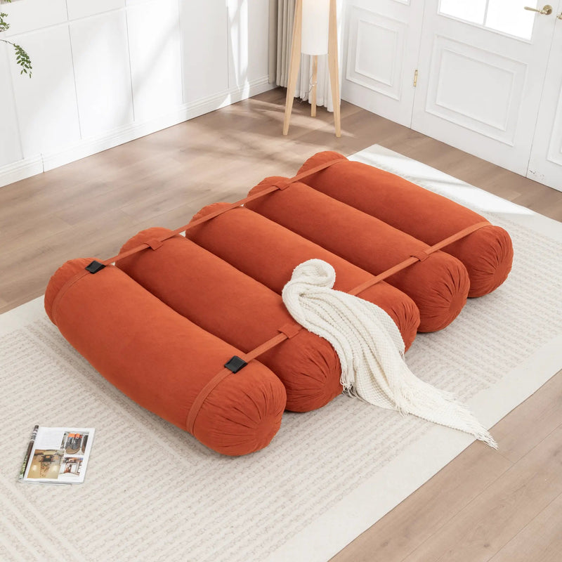 Adjustable Floor Sofa in Premium Corduroy by HouseOfZazla