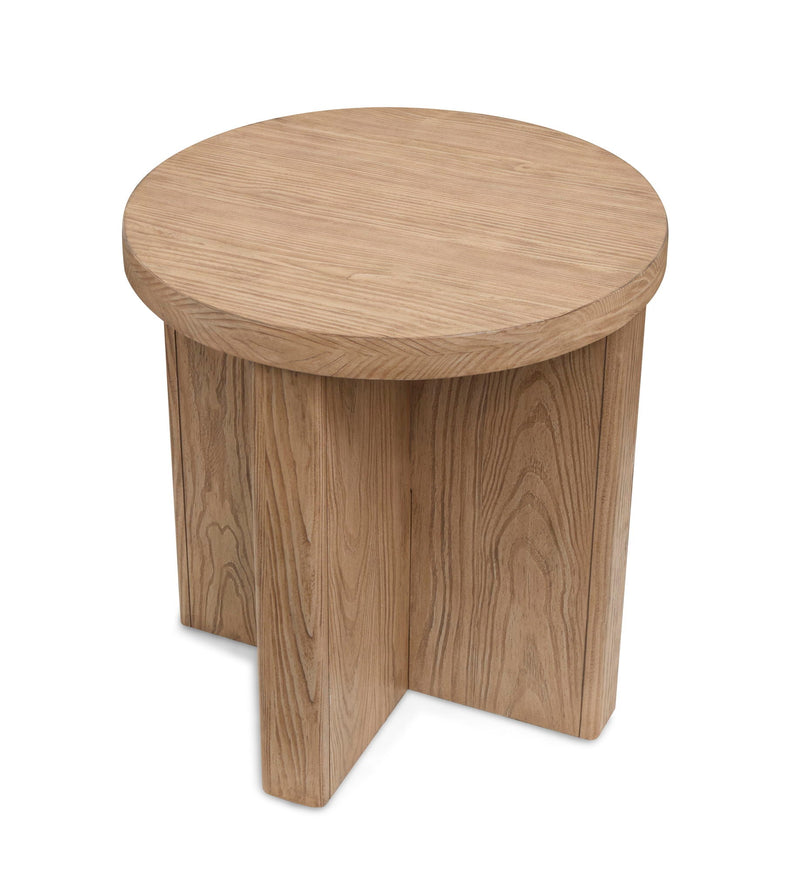 Hayden - Round End Table - Golden Oat, photo 4 of 7