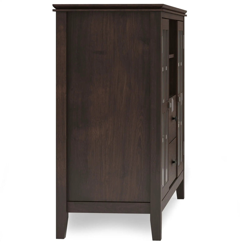 Artisan - Tall TV Media Stand - Dark Chestnut Brown by Unique Piece Furniture