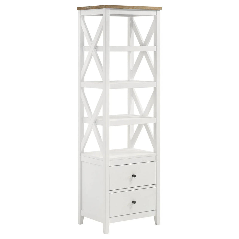 Evanston - 3 Piece 67" TV Stand - White by HouseOfZazla