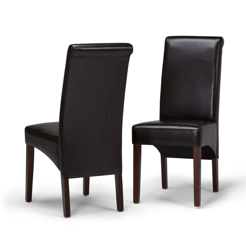 Avalon - Deluxe Parson, Dining Chair (Set of 2) by HouseOfZazla