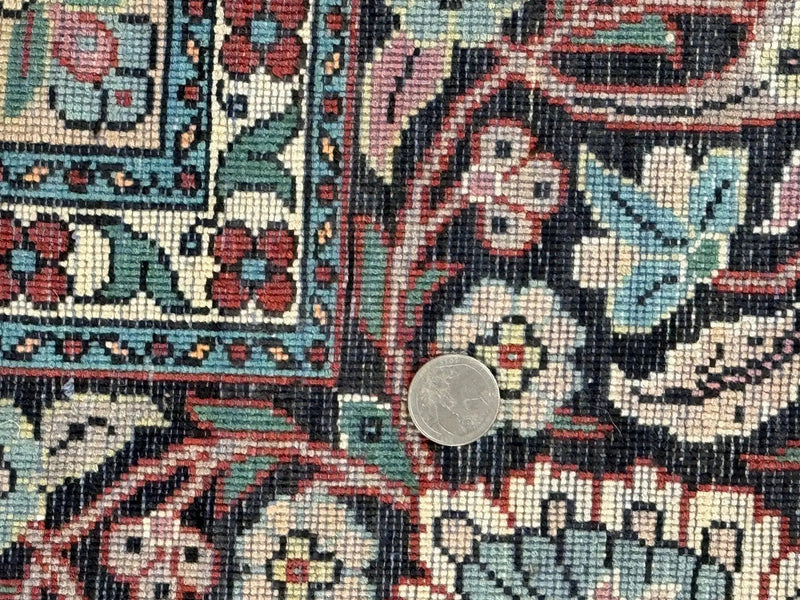 Silk Indian Kashmiri Rug 6x9 by Jewel Rugs