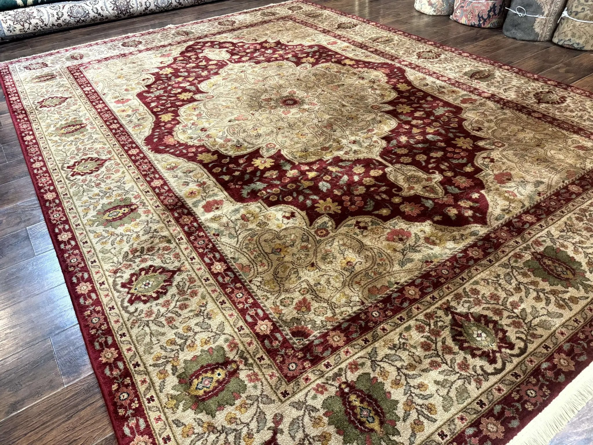 Karastan Rug 8.8 x 12, Antique Legends Royal Tabriz, Wool Pile, Vintage, Rare by Jewel Rugs