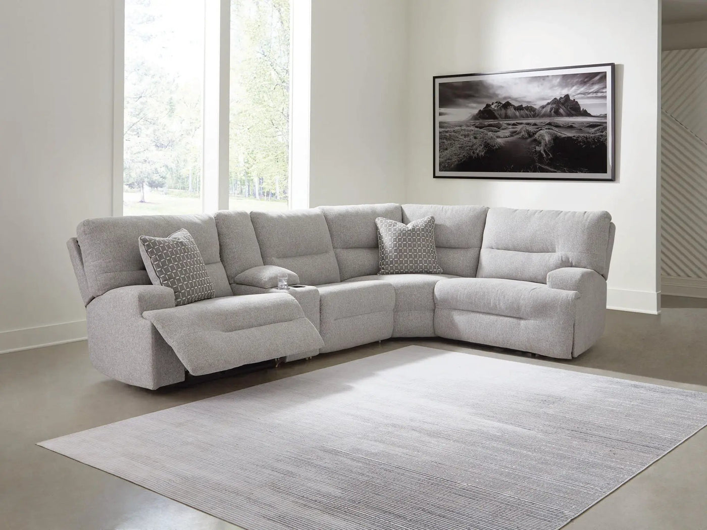 Acklen Place - Reclining Sectional by Unique Piece Furniture