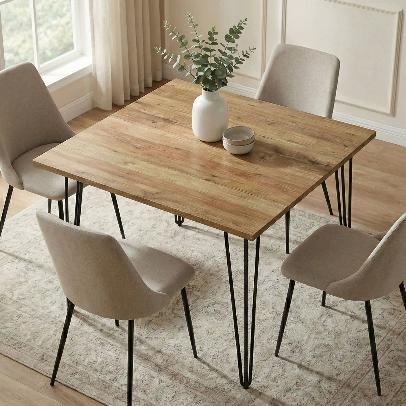 Hunter - Square Tabletop Dining Table by Unique Piece Furniture