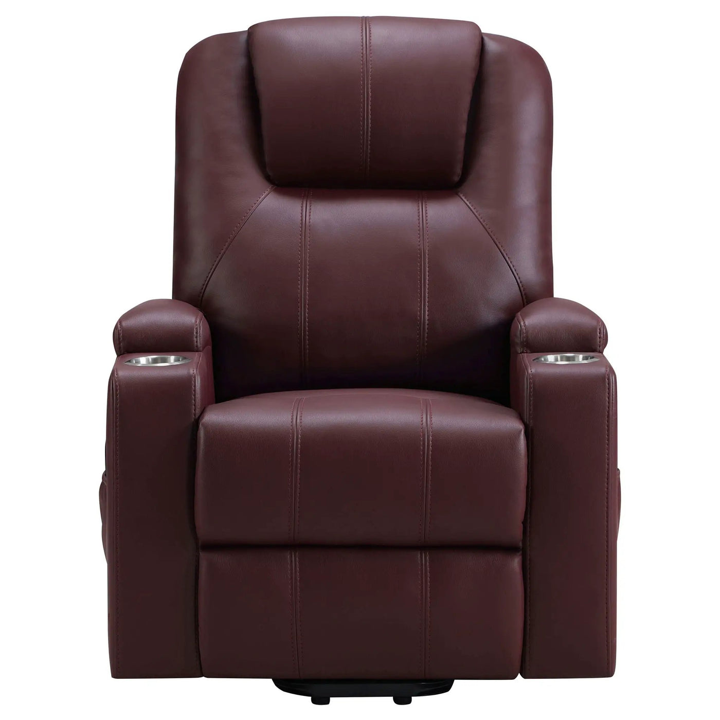Macklin - Power Lift Massage Recliner With Heat And Dual Cupholders by Unique Piece Furniture