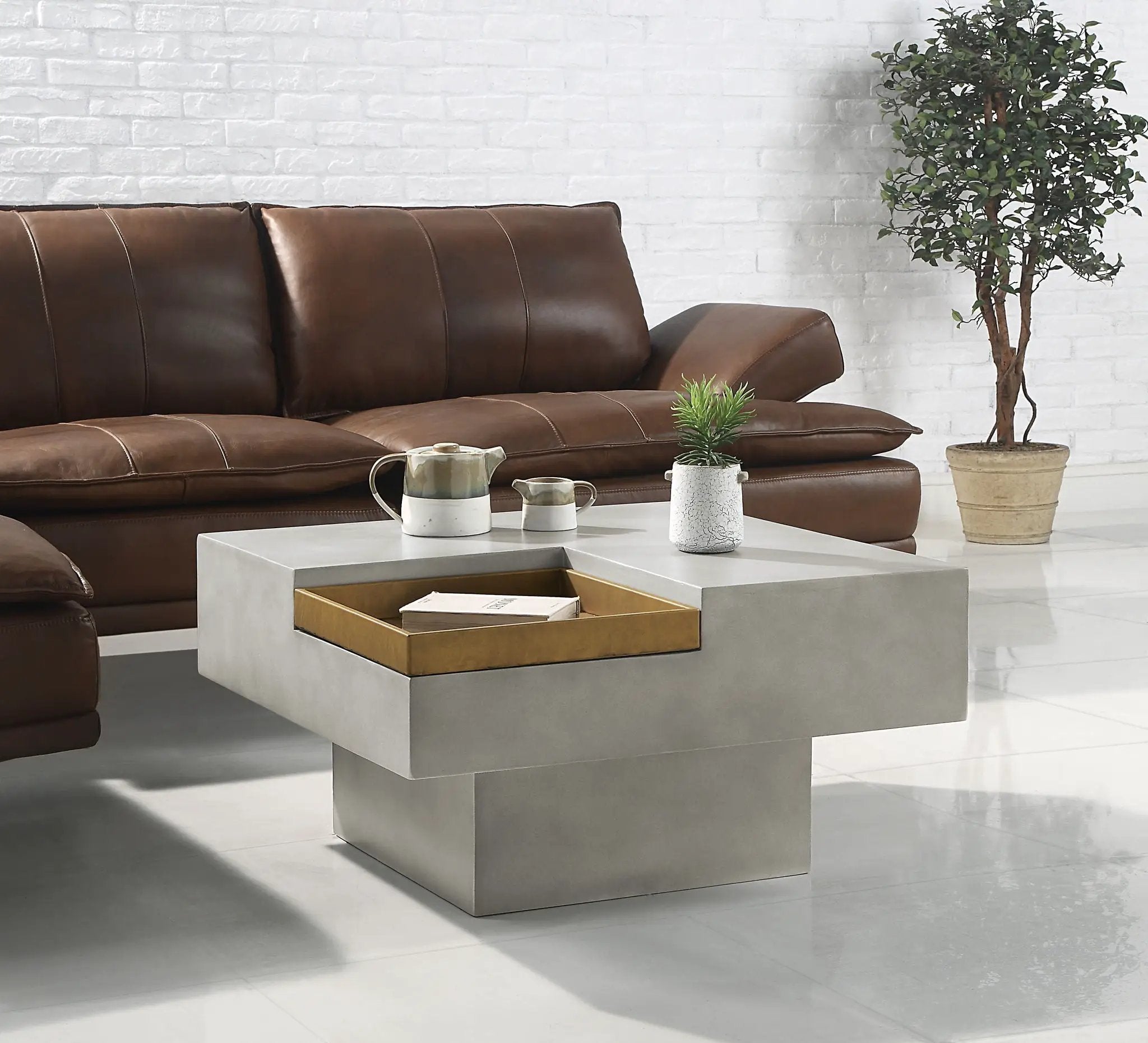 Kailano - Weathered Table - Gray by Unique Piece Furniture