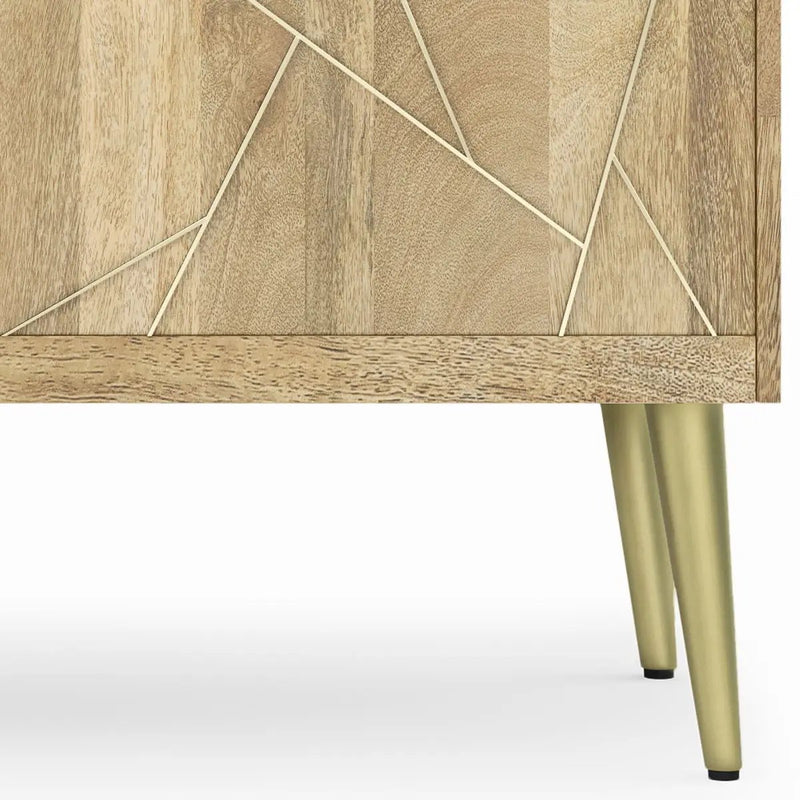 Jager - TV Media Stand - Natural by Unique Piece Furniture