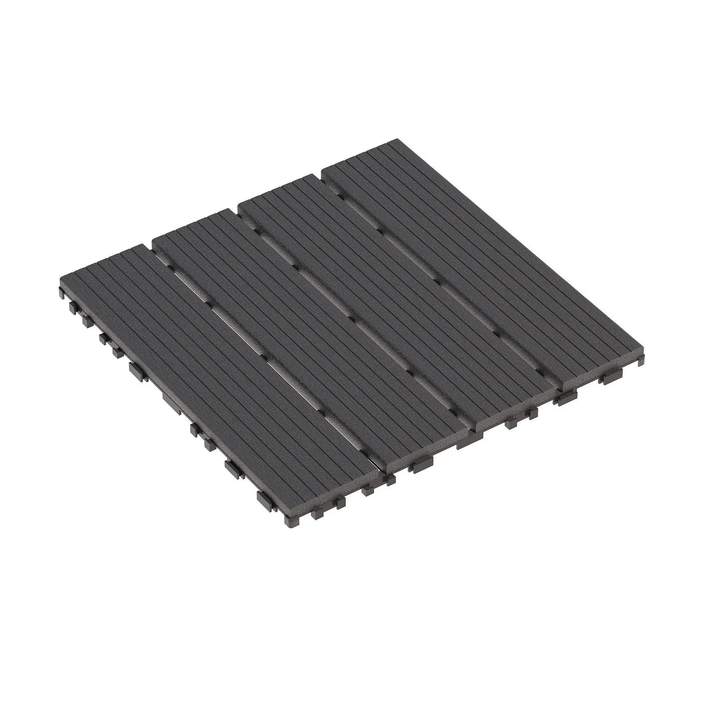 Interlocking Plastic Deck Tiles, Waterproof Outdoor / Indoor Patio Flooring by HouseOfZazla