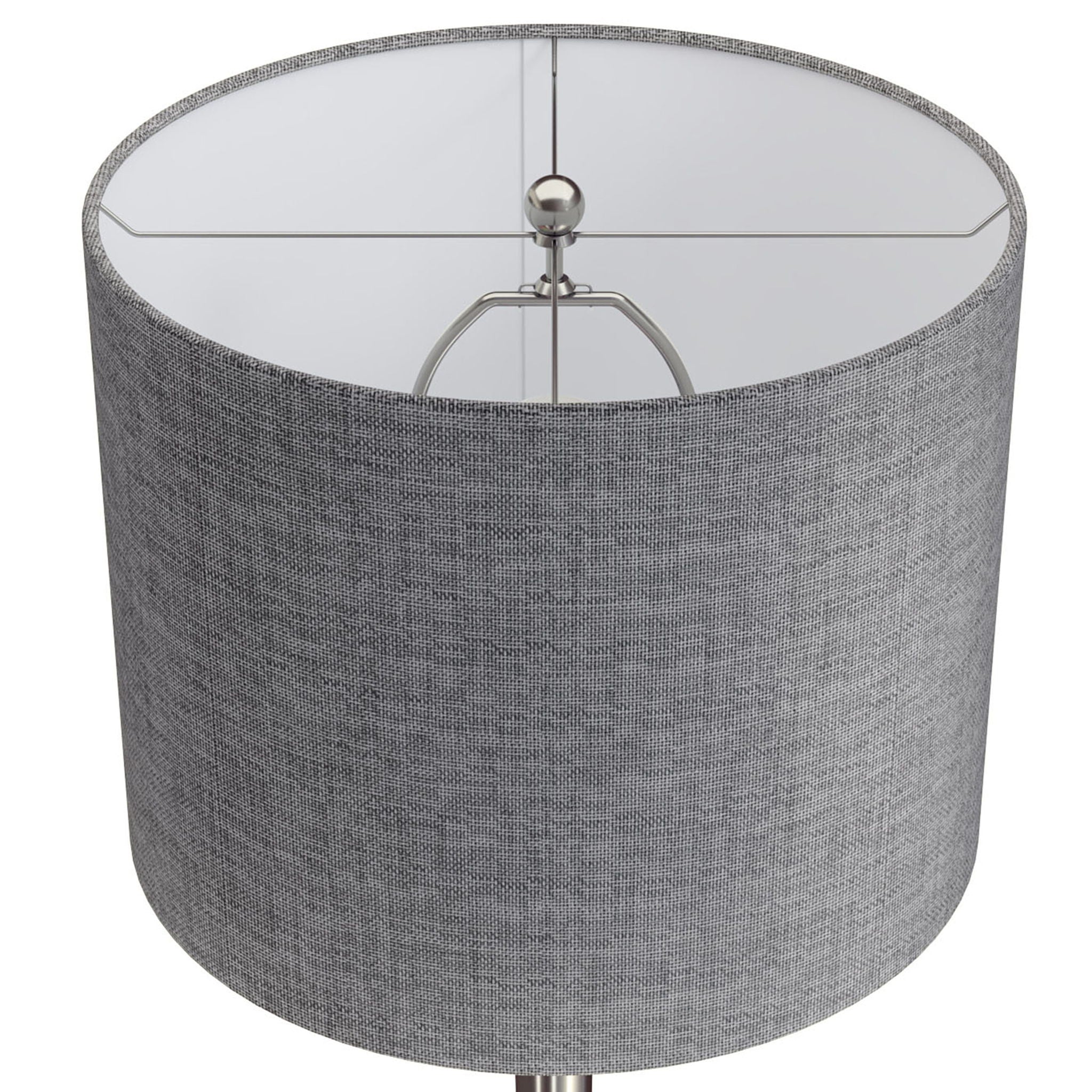 Lenuxe - Contemporary Semi Gloss Table Lamp (Set of 2) by HouseOfZazla