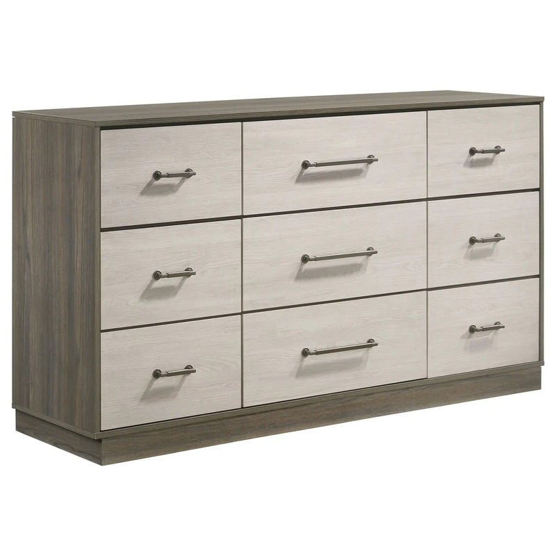Fenwick 9-drawer Dresser Grey Oak by Unique Piece Furniture