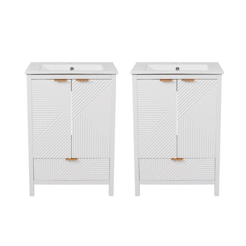 Modern Bathroom Vanity With Sink Combo by HouseOfZazla