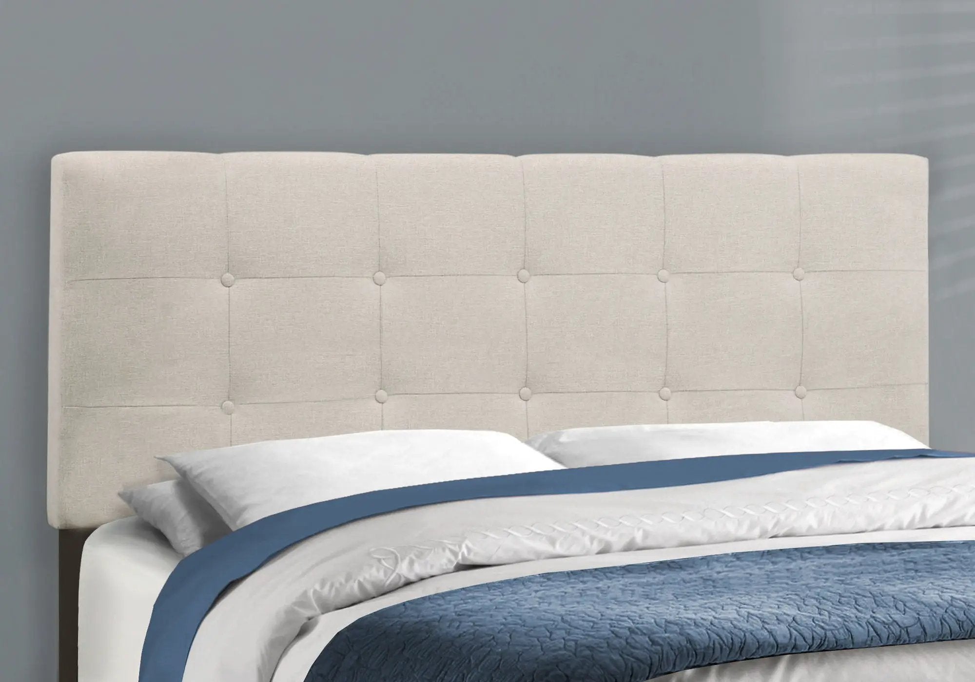 Bed, Upholstered, Frame Only, Transitional by Unique Piece Furniture