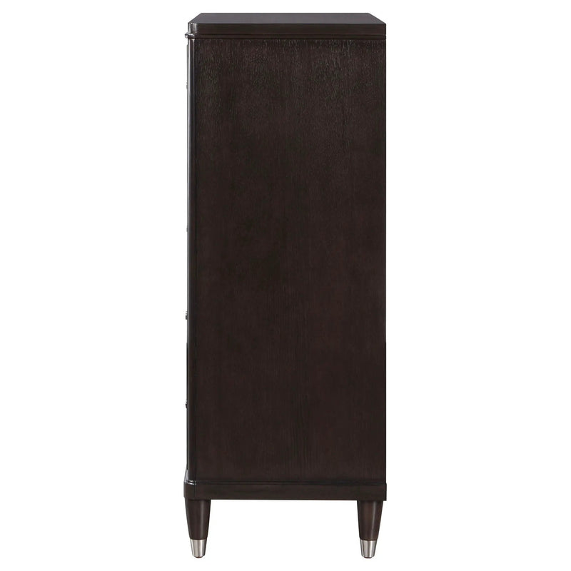 Emberlyn 5-drawer Bedroom Chest Brown by Unique Piece Furniture