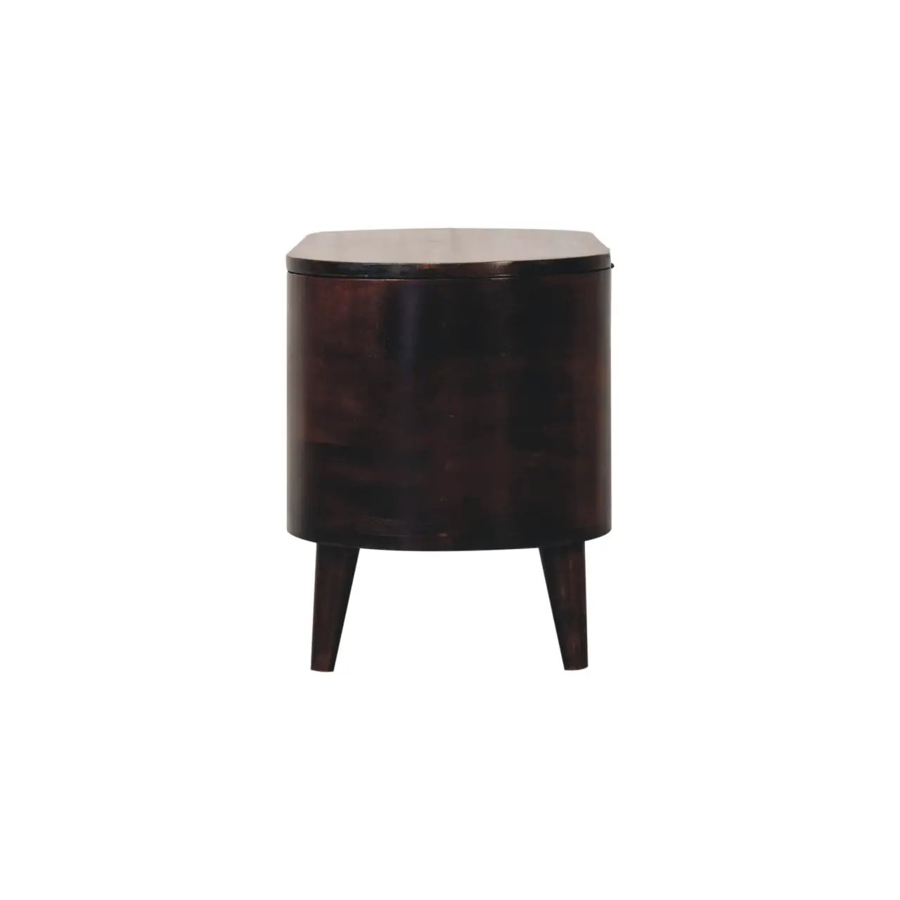Solid Wood Light Rounded Lid-up Blanket Box by HouseOfZazla