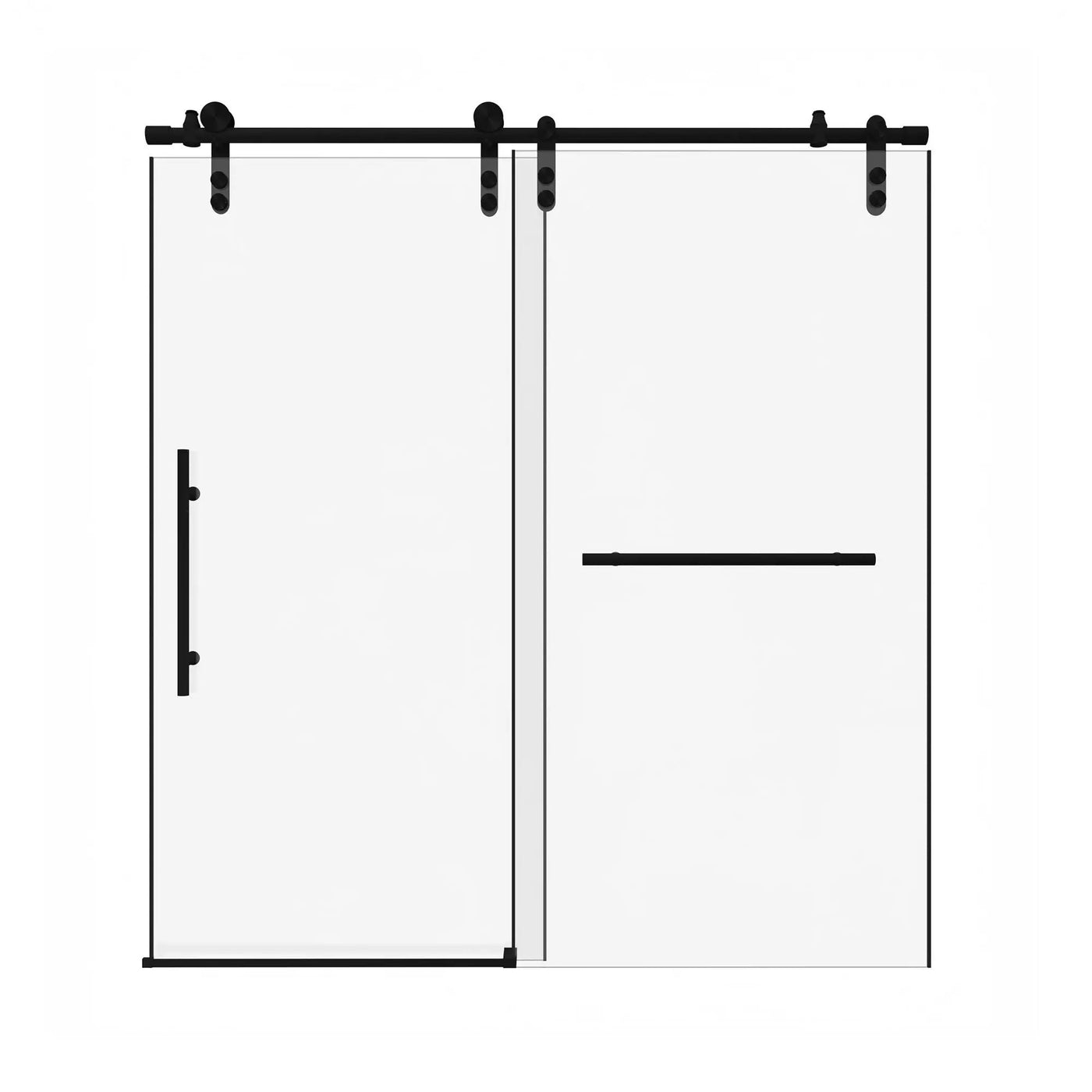 Frameless Sliding Bathtub Door With Frame by HouseOfZazla