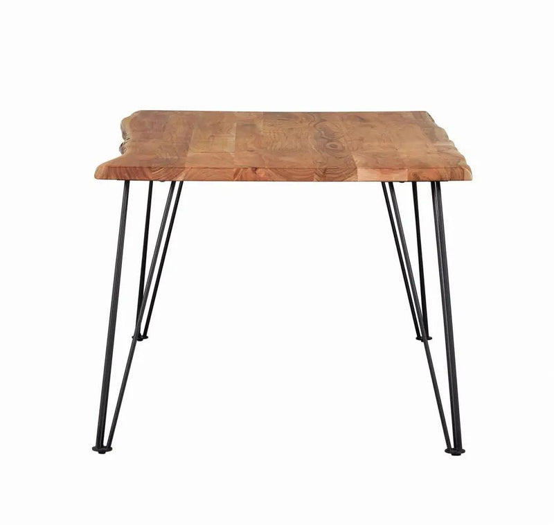 Sherman 71-inch Live Edge Dining Table Natural Acacia by Unique Piece Furniture