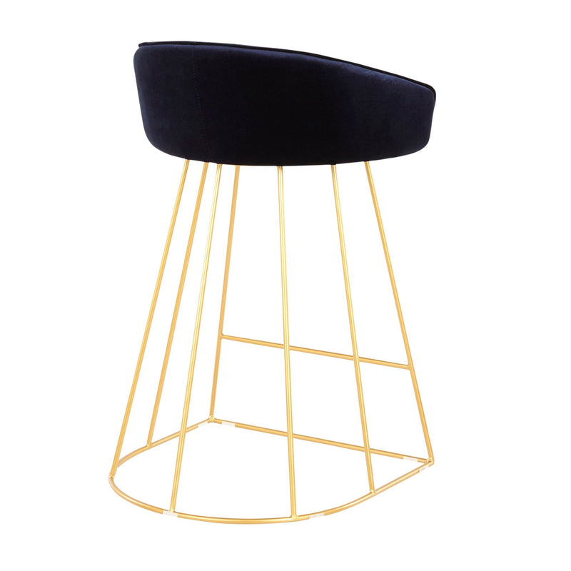 Canary - Contemporary Counter Stool (Set of 2) by HouseOfZazla