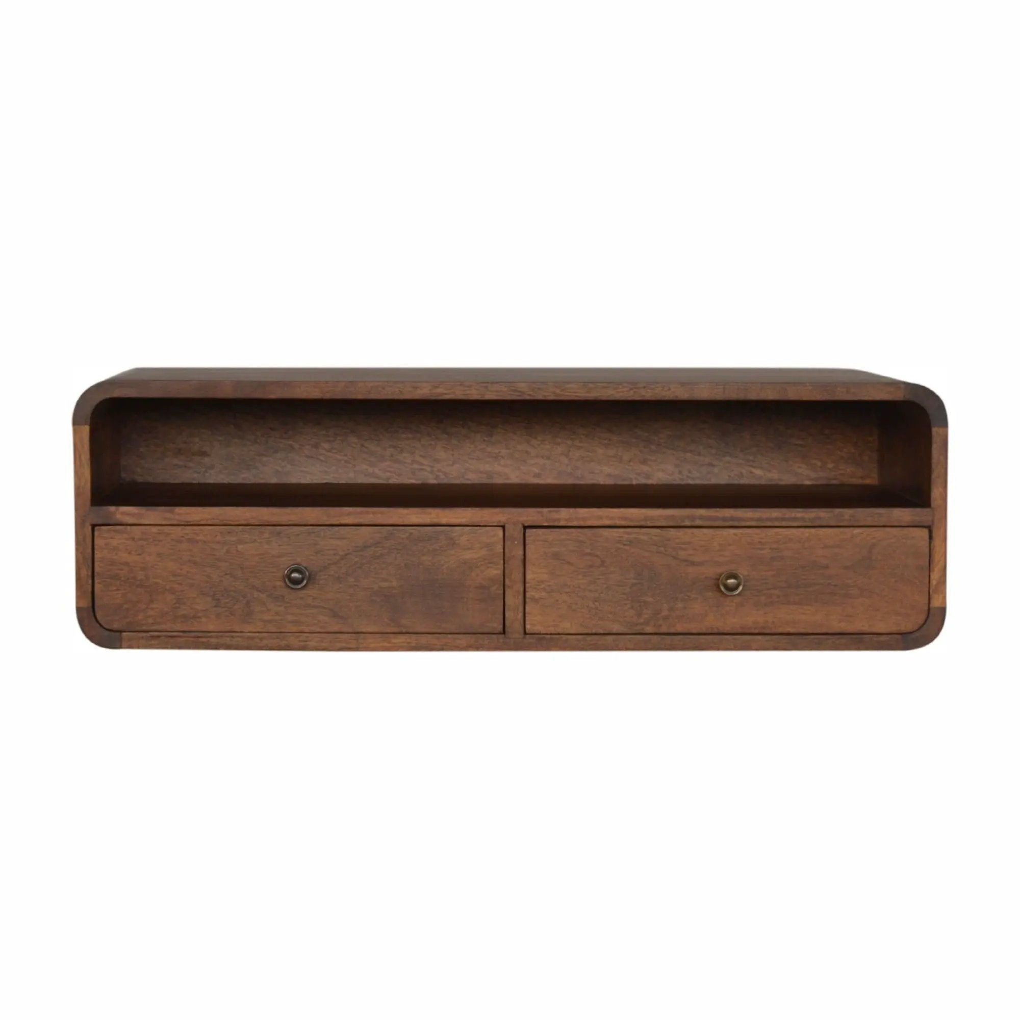 Floating Open Console - Chestnut by HouseOfZazla