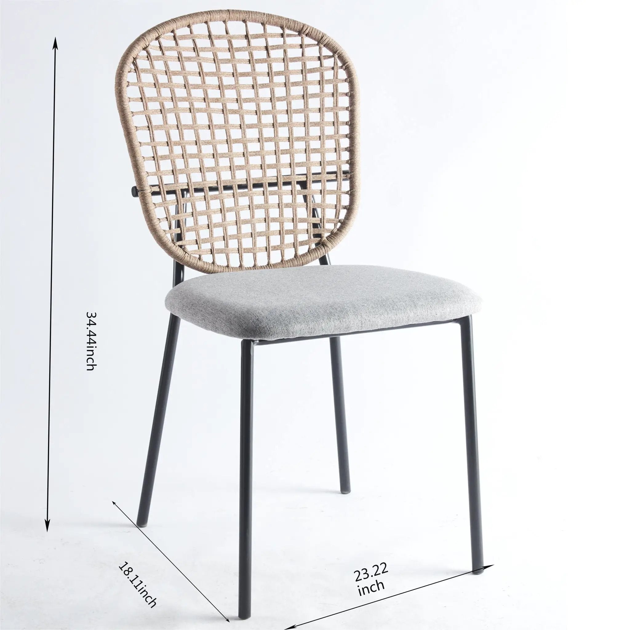 Sennit Chair, Dining Chair, Coffee Chair by HouseOfZazla