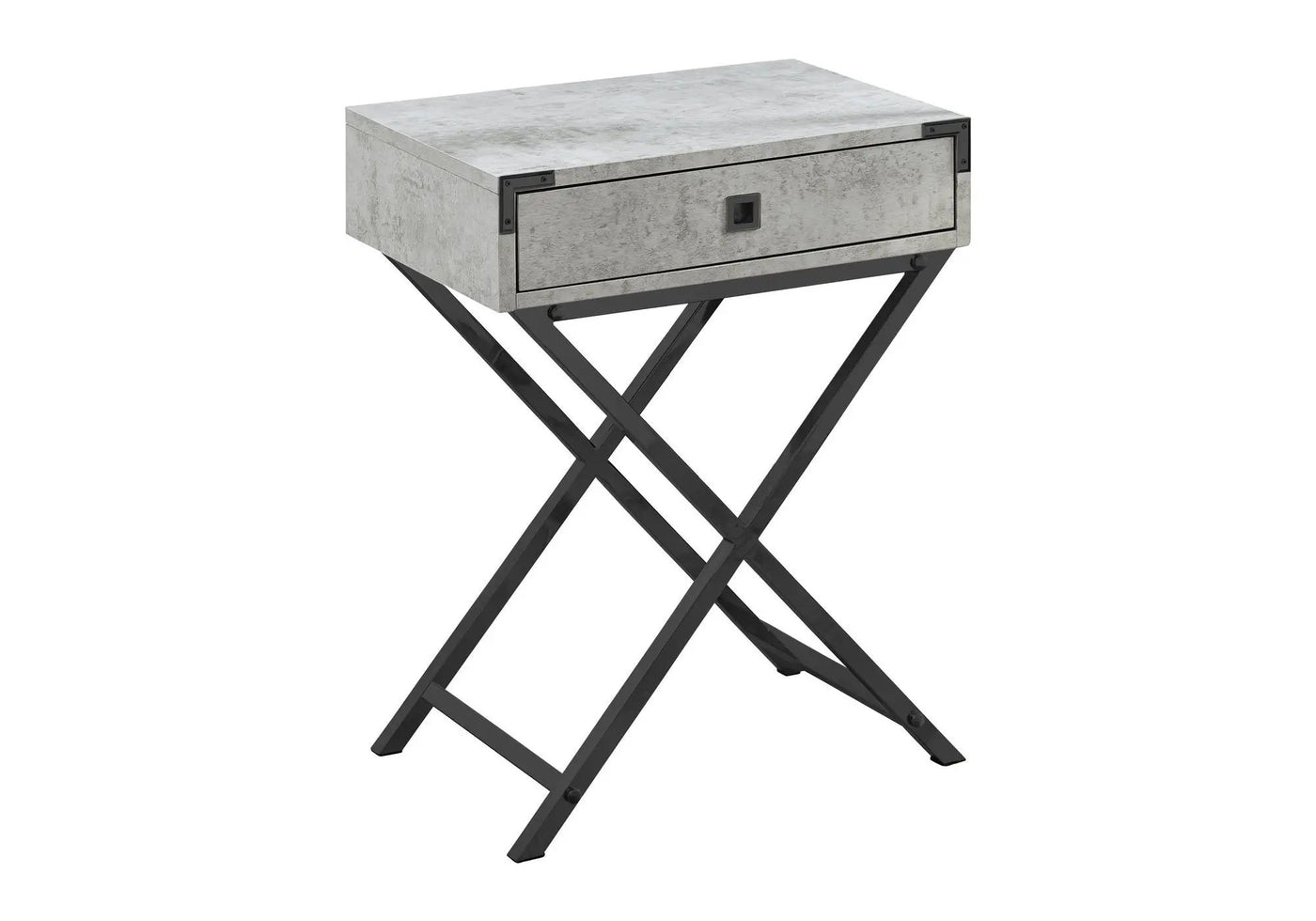 Accent Side Table with Storage Drawer by HouseOfZazla