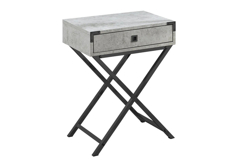 Accent Side Table with Storage Drawer by HouseOfZazla