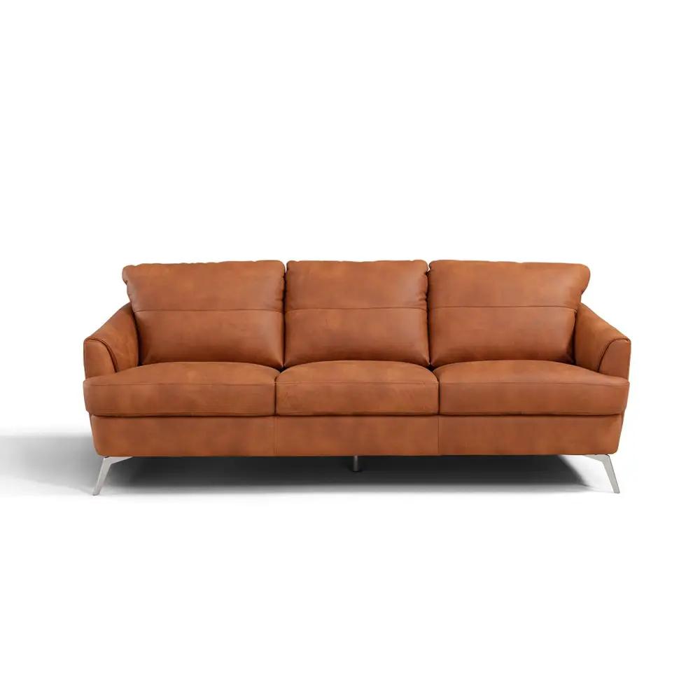 Safi - Sofa - Cappuccino Leather by Unique Piece Furniture