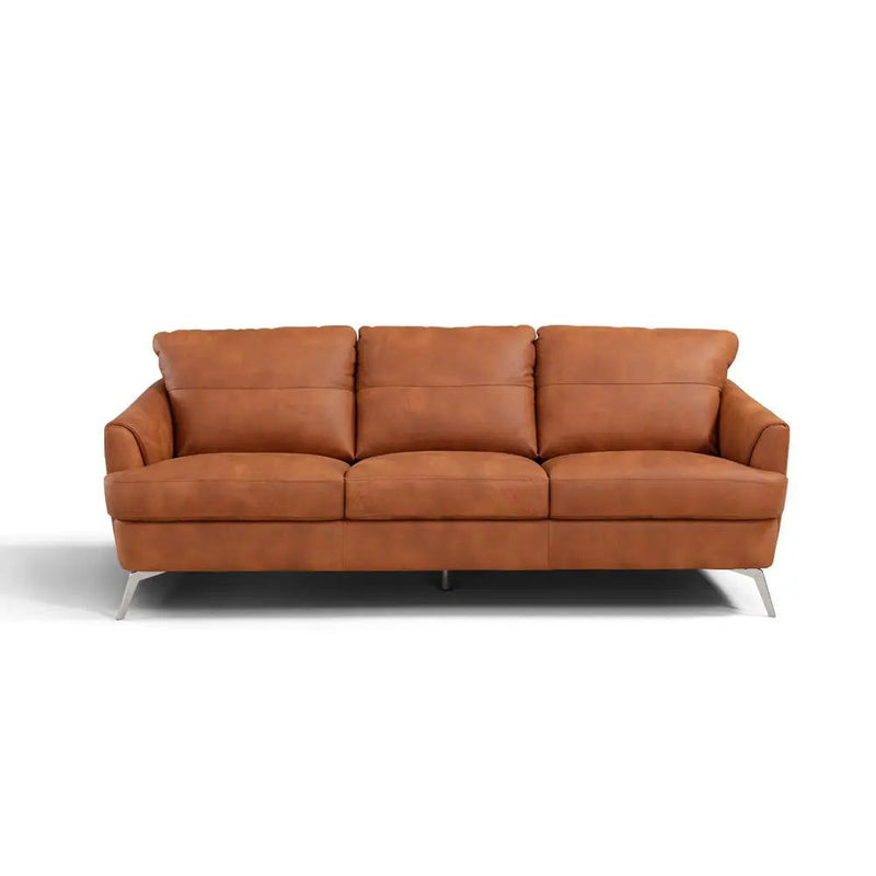 Safi - Sofa - Cappuccino Leather by Unique Piece Furniture