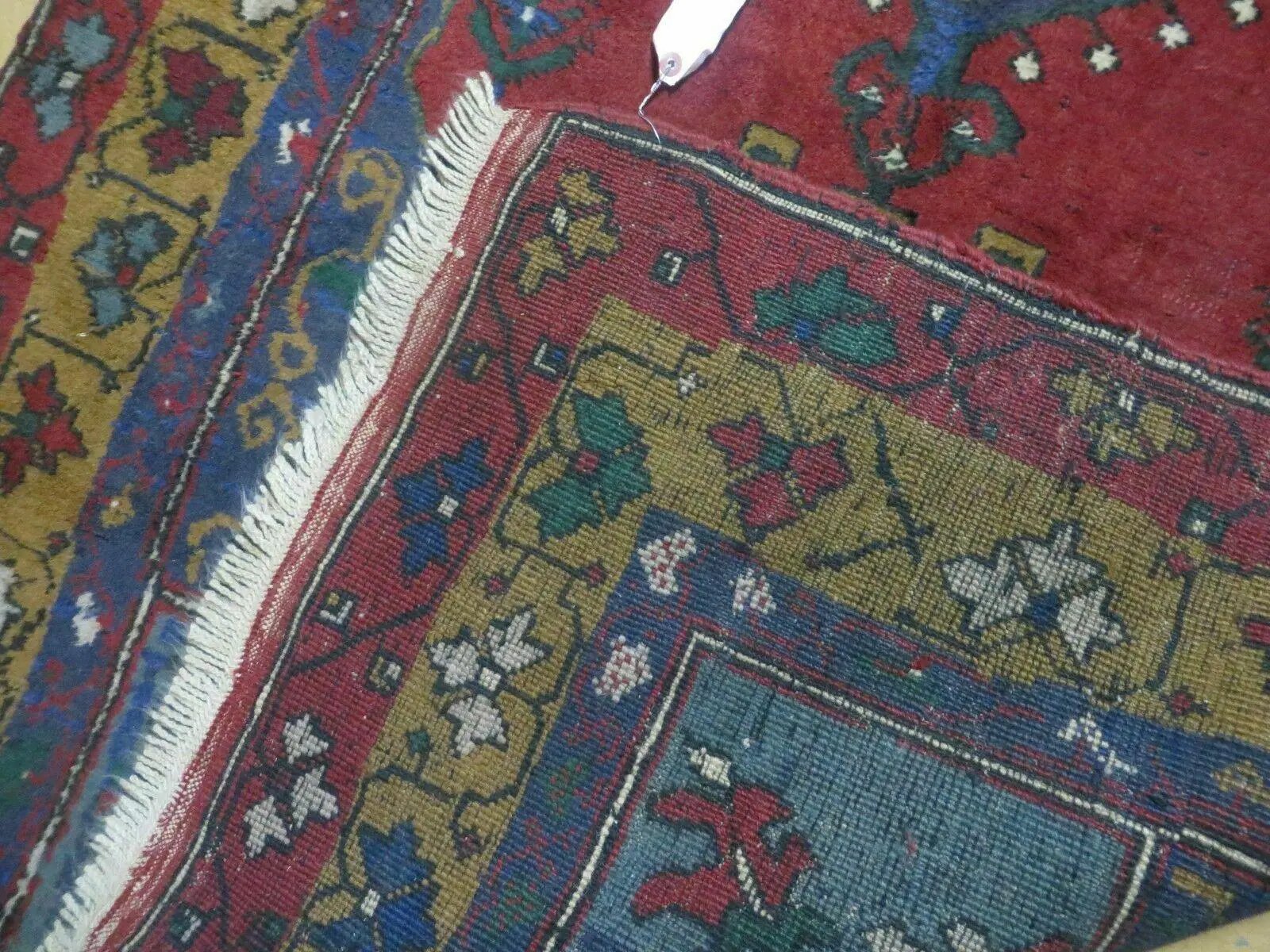 4' X 8' Vintage Handmade Turkish Kazak Pattern Wool Rug Carpet Nice # 105 by Jewel Rugs